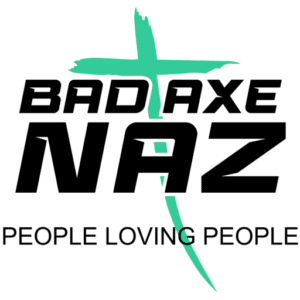 Bad Axe Nazarene Church logo connect and contact